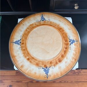 Vietri 13” Hand-Painted Italian Ceramic Serving Platter